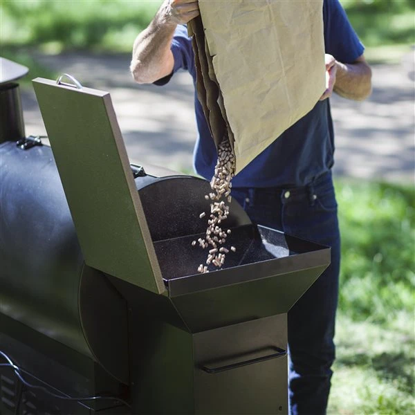 ZPG-700E 693 Po² Gril Et Fumoir à Granulés, Acier Inoxydable 5 ZPG-700E 693 Po² Gril Et Fumoir à Granulés, Acier Inoxydable – Image 3