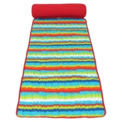 Tapis De Plage De Bozanto Inc., 65,25 Po X 25,5 Po, Bleu/rouge/vert 8 Tapis De Plage De Bozanto Inc., 65,25 Po X 25,5 Po, Bleu/rouge/vert -Outsunnies Boutique 330772799 AlternateImage2 l