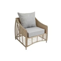 Coussin Pour Chaise De Patio à Assise Profonde De Bozanto Inc., Carré, Gris Pâle -Outsunnies Boutique 330772820 AlternateImage3 l