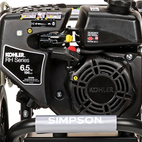 Appareil De Nettoyage à Haute Pression à Essence Mega Shot De Simpson Avec Pompe Axiale , 3100 Lb/po², 2,4 Gal/min 7 Appareil De Nettoyage à Haute Pression à Essence Mega Shot De Simpson Avec Pompe Axiale , 3100 Lb/po², 2,4 Gal/min – Image 5