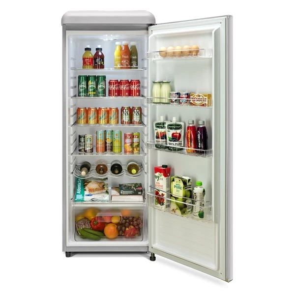 Réfrigérateur Rétro Sans Congélateur Epic, 9 Pi³, Argent 6 Réfrigérateur Rétro Sans Congélateur Epic, 9 Pi³, Argent – Image 4