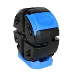 Composteur à Tambour En Plastique Recyclé De 18,7 gal Par FCMP Outdoor, Bleu