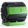 Composteur à Tambour En Plastique Recyclé De 37,4 gal Par FCMP Outdoor, Noir