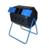 Composteur à Tambour Double Porte En Plastique Recyclé Par FCMP Outdoor, 37,4 gal, Noir -Outsunnies Boutique 330778845 MainImage 001 l