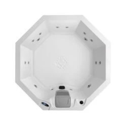 Spa Portable Octogonal Avec éclairage DEL Et Jets Réglables Muskoka Pour 5 Personnes à 14 Jets De Canadian Spa Company