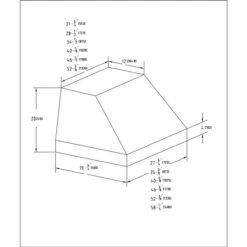 Hotte De Four Encastrable, 1000 Pcm, Acier Inoxydable, 30 Po -Outsunnies Boutique 330781057 AlternateImage2 l