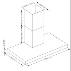 Hotte De Cuisinière Murale Avec Mise à Air Libre Maxair, 30 Po, Acier Inoxydable -Outsunnies Boutique 330781064 AlternateImage1 l