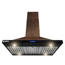 Hotte Convertible Pour îlot De 36 Po En Cuivre Repoussé De AKDY -Outsunnies Boutique 330795485 AlternateImage3 l