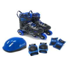 Chicago Skates - Ensemble De Patins à Roulettes Roses Ajustables, Taille J10-J13