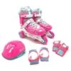 Chicago Skates - Ensemble De Patins à Roulettes Roses Ajustables, Taille 1-4 2 Chicago Skates - Ensemble De Patins à Roulettes Roses Ajustables, Taille 1-4 -Outsunnies Boutique 330796334 MainImage 001 l