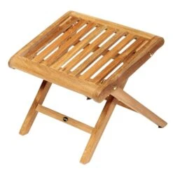 Tabouret En Bois De Teck Naturel Par ARB Teck & Specialties -Outsunnies Boutique 330804214 AlternateImage2 l