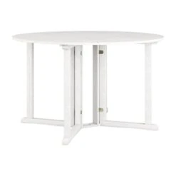 Table De Salle à Manger Ronde Pour L'extérieur Miramar Avec Trou Pour Parasol Par Corliving, 47 Po L X 47 Po L -Outsunnies Boutique 330814831 AlternateImage2 l
