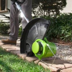 Coupe-bordure Droit Sans Fil Greenworks 40 Volts De 13 Po Avec Guide De Coupe (outil Seulement) -Outsunnies Boutique 330825057 AlternateImage4 l