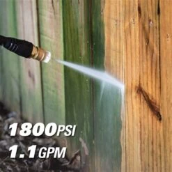 Nettoyeur Haute Pression électrique à Eau Froide Greenworks GPW, 1 800 Lb/po², 1,1 Gal/min -Outsunnies Boutique 330825069 AlternateImage4 l