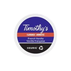 Keurig® Ensemble De 96 Capsules De Café K-Cup Par Keurig De Vanille Française De Timothy's
