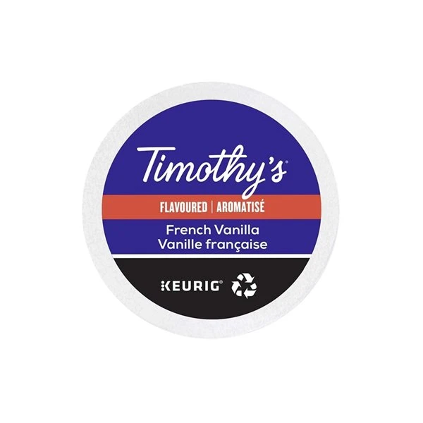 Keurig® Ensemble De 96 Capsules De Café K-Cup Par Keurig De Vanille Française De Timothy's 3 Keurig® Ensemble De 96 Capsules De Café K-Cup Par Keurig De Vanille Française De Timothy's