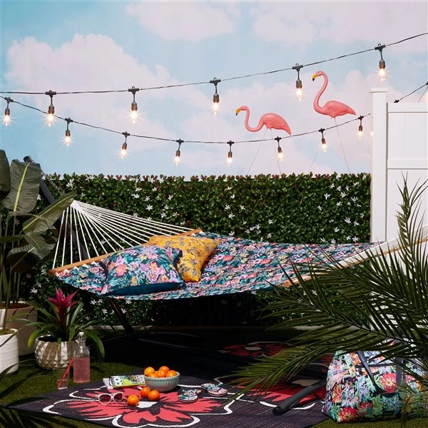 Hamac Matelassé Vera Bradle De Classic Accessories , Happy Blooms 6 Hamac Matelassé Vera Bradle De Classic Accessories , Happy Blooms – Image 4