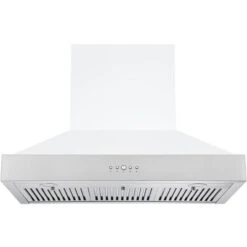 Hotte De Cuisinière Murale Pro De 36 Po à Conduit Blanc Et En Acier Inoxydable Par Ancona 9 Hotte De Cuisinière Murale Pro De 36 Po à Conduit Blanc Et En Acier Inoxydable Par Ancona -Outsunnies Boutique 330852906 AlternateImage2 l