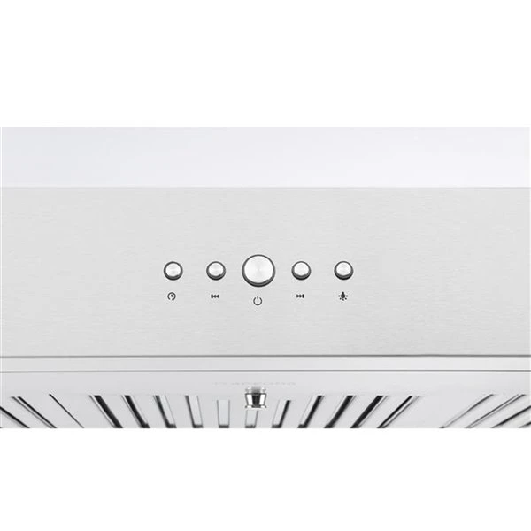 Hotte De Cuisinière Murale Pro De 36 Po à Conduit Blanc Et En Acier Inoxydable Par Ancona 7 Hotte De Cuisinière Murale Pro De 36 Po à Conduit Blanc Et En Acier Inoxydable Par Ancona – Image 5