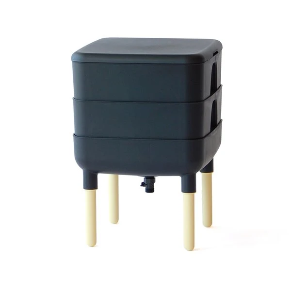 Composteur à Vers De 22,7 L (6 Gallon), Noir, De FCMP Outdoor 6 Composteur à Vers De 22,7 L (6 Gallon), Noir, De FCMP Outdoor – Image 4