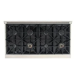 Cuisinière Autoportante Au Gaz Avec 8 brûleurs De KUCHT Et Four à Convection Double, 48 po, Noir 10 Cuisinière Autoportante Au Gaz Avec 8 brûleurs De KUCHT Et Four à Convection Double, 48 po, Noir -Outsunnies Boutique 330860165 AlternateImage3 l