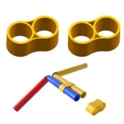 Connecteurs Duplex Funphix, Paquet De 2