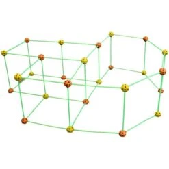Ensemble De Construction De Fort Funphix Phosphorescent Orange Et Jaune, 77 Mcx -Outsunnies Boutique 330865581 AlternateImage5 l