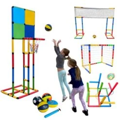 Ensemble De Structure Sportive Funphix Build 'n' Score