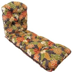 Coussin Bozanto Inc. Noir Pour Chaise Longue De Patio