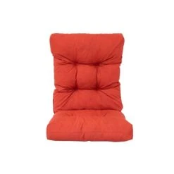 Coussin De Chaise De Patio Rouge à Dossier Haut De Bozanto Inc.