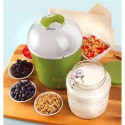 Yogourtière Euro Cuisine Pour Yogourt Et Yogourt Grec, Vert 9 Yogourtière Euro Cuisine Pour Yogourt Et Yogourt Grec, Vert -Outsunnies Boutique 330879709 AlternateImage3 l