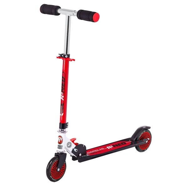 Trottinette Pour Enfants De Rugged Racers Noire Et Rouge à 2 Roues 3 Trottinette Pour Enfants De Rugged Racers Noire Et Rouge à 2 Roues