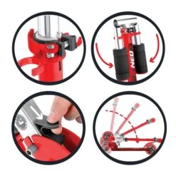 Trottinette Pour Enfants De Rugged Racers Rouge à 2 Roues -Outsunnies Boutique 330885154 AlternateImage4 l