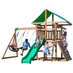 Ensemble De Jeu En Bois Grayson Peak De Backyard Discovery