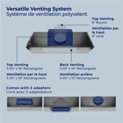 Hotte De Cuisine Sous-armoire Hauslane à évacuation En Acier Inoxydable De 36 Po 9 Hotte De Cuisine Sous-armoire Hauslane à évacuation En Acier Inoxydable De 36 Po -Outsunnies Boutique 330895974 AlternateImage2 l