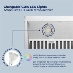 Hotte De Cuisine Sous-armoire Hauslane à évacuation En Acier Inoxydable De 36 Po 10 Hotte De Cuisine Sous-armoire Hauslane à évacuation En Acier Inoxydable De 36 Po -Outsunnies Boutique 330895974 AlternateImage3 l