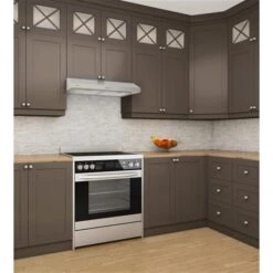 Hotte De Cuisine Sous L'armoire Slim Par Ancona De 30 po Convertible En Acier Inoxydable, Filtre De Charbon Inclus -Outsunnies Boutique 330898265 AlternateImage4 l