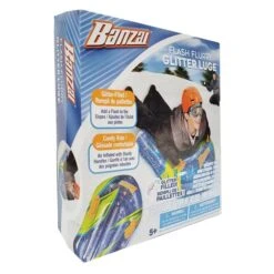 Luge Gonflable Par Banzai En PVC Bleu Pour 1 Personne