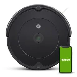 Robot Aspirateur Gris Anthracite Roomba 694 Par IRobot Avec Connectivité Wi-Fi