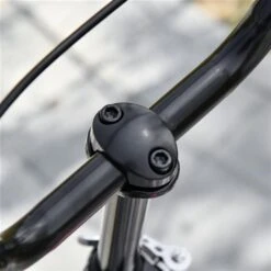 Trottinette Ajustable Pour Enfants Par Qaba à 3 Roues En Acier Noir Et Rose -Outsunnies Boutique 330912528 AlternateImage3 l