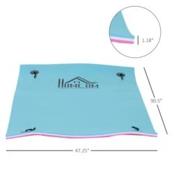 Tapis En Mousse Bleu Flottant Par HomCom Pour 3 Personnes -Outsunnies Boutique 330912538 AlternateImage2 l