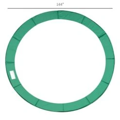 Coussin De Sécurité Pour Trampoline HomCom Vert De 12 Pi -Outsunnies Boutique 330912552 AlternateImage2 l