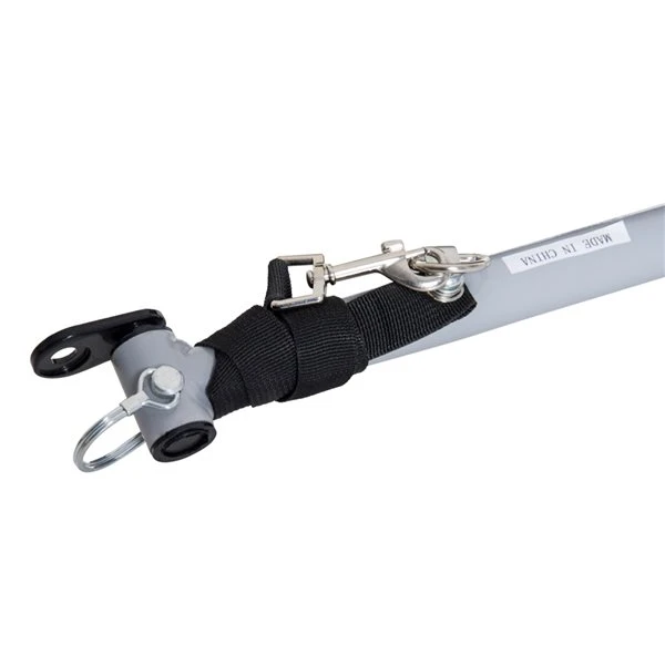 Remorque De Vélo Aosom En Acier Avec Housse Jaune Et Noire 7 Remorque De Vélo Aosom En Acier Avec Housse Jaune Et Noire – Image 5