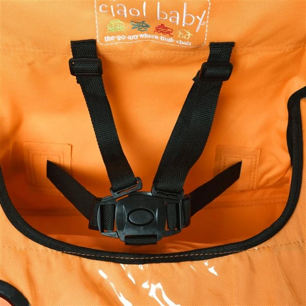 Chaise Pliante De Camping Par Ciao Baby, Orange 6 Chaise Pliante De Camping Par Ciao Baby, Orange – Image 4