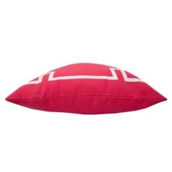 Coussin Décoratif Bozanto Carré Rose Géométrique De 19 Po X 19 Po -Outsunnies Boutique 330915753 AlternateImage2 l