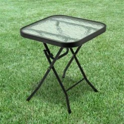 Table D'extérieur Pliante Par Henryka, Noir 7 Table D'extérieur Pliante Par Henryka, Noir -Outsunnies Boutique 330925805 AlternateImage1 l