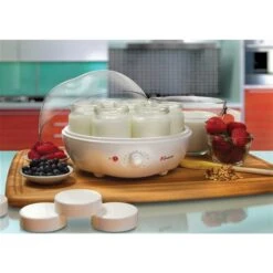 Yogourtière Automatique YM100 D'Euro Cuisine Avec Pots De Verre, Blanc, Lot De 8 10 Yogourtière Automatique YM100 D'Euro Cuisine Avec Pots De Verre, Blanc, Lot De 8 -Outsunnies Boutique 330925811 AlternateImage3 l