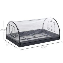 Petit Tunnel Outsunny De 3,9 Pi L. X 2,6 Pi L. X 1,7 Pi H. -Outsunnies Boutique 330928562 AlternateImage2 l