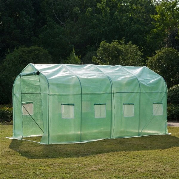 Serre-tunnel Outsunny De 13 Pi L. X 6,4 Pi L. X 6,6 Pi H. 5 Serre-tunnel Outsunny De 13 Pi L. X 6,4 Pi L. X 6,6 Pi H. – Image 3