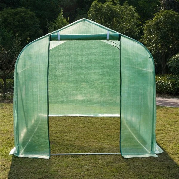 Serre-tunnel Outsunny De 13 Pi L. X 6,4 Pi L. X 6,6 Pi H. 6 Serre-tunnel Outsunny De 13 Pi L. X 6,4 Pi L. X 6,6 Pi H. – Image 4